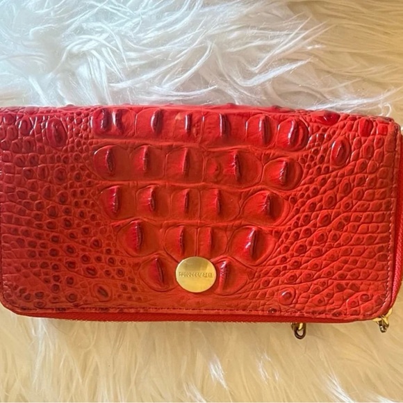 Brahmin “DOUBLE” Zip Around Wallet/Clutch - Picture 5 of 16